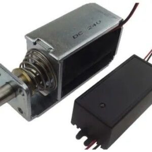 Sale Cylindrical Dc12V 4Mm Open Frame Solenoid