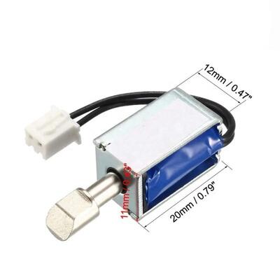 Push-pull solenoid 20% duty cycle and 500ms unlock time Open frame solenoid for precision control in industrial settings - Image 3