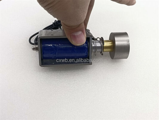 Push-pull solenoid 20% duty cycle and 500ms unlock time Open frame solenoid for precision control in industrial settings - Image 6